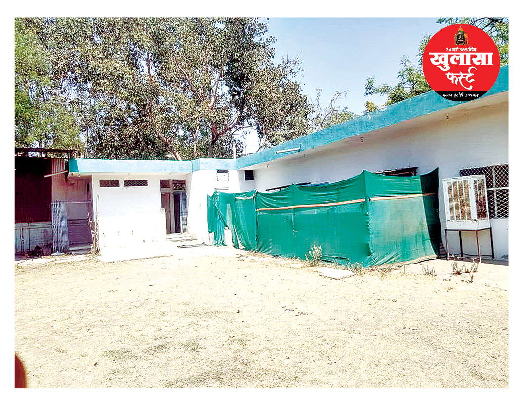 मस्जिद के नाम पर एमवाय परिसर में अतिक्रमण