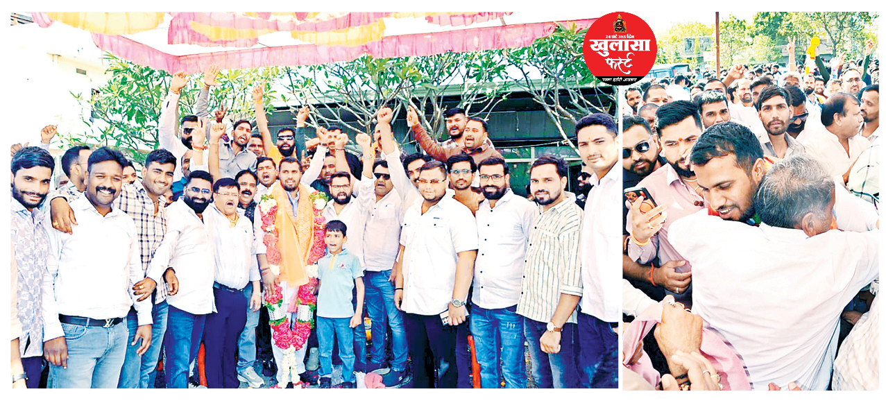 कार्यकर्ताओं ने किया प्रदेश मंत्री सुमेर सिंह सोलंकी का स्वागत