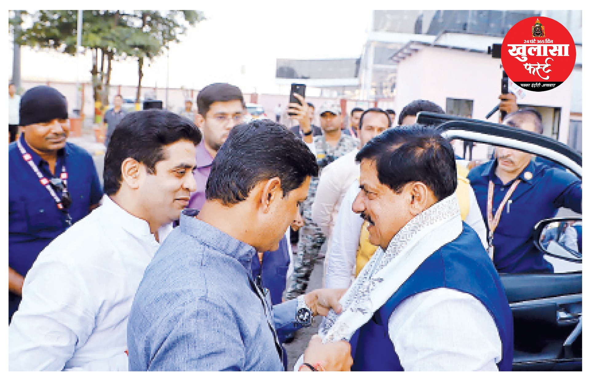 मुख्यमंत्री डॉ मोहन यादव महापौर को साथ ले उड़े