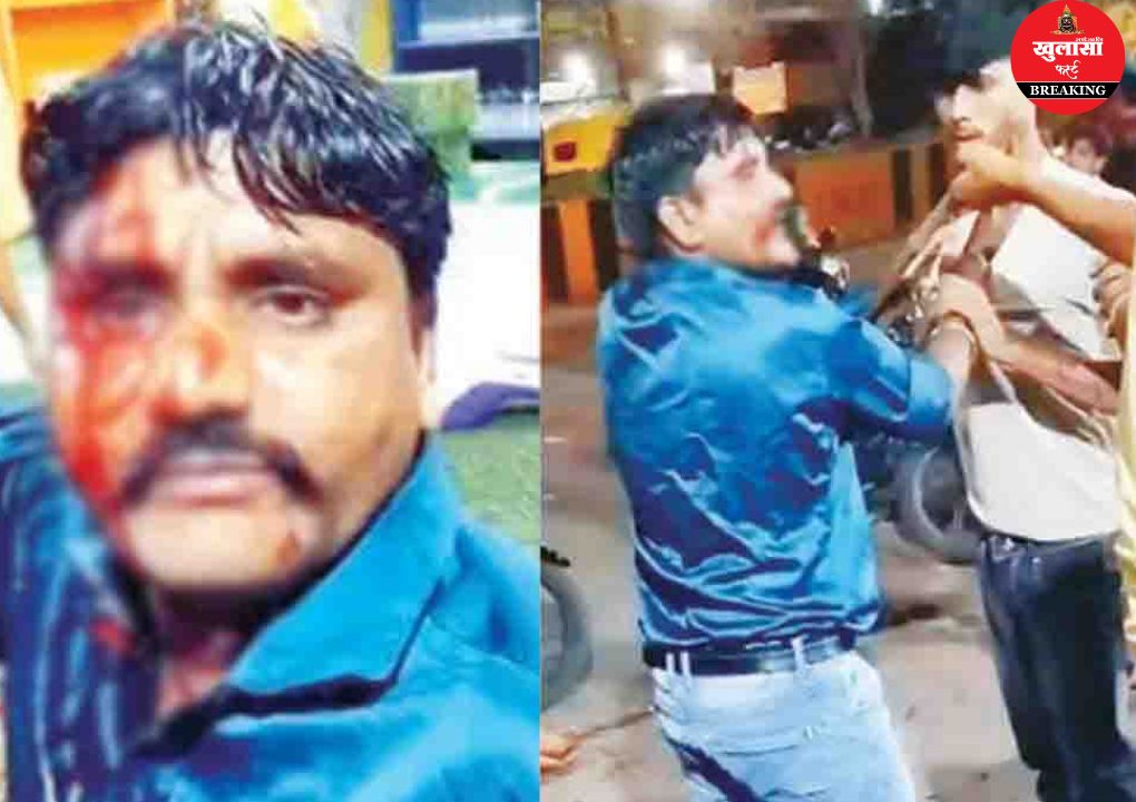 वीडियो देखिये, वाइन शॉप कर्मचारी की गुंडागर्दी