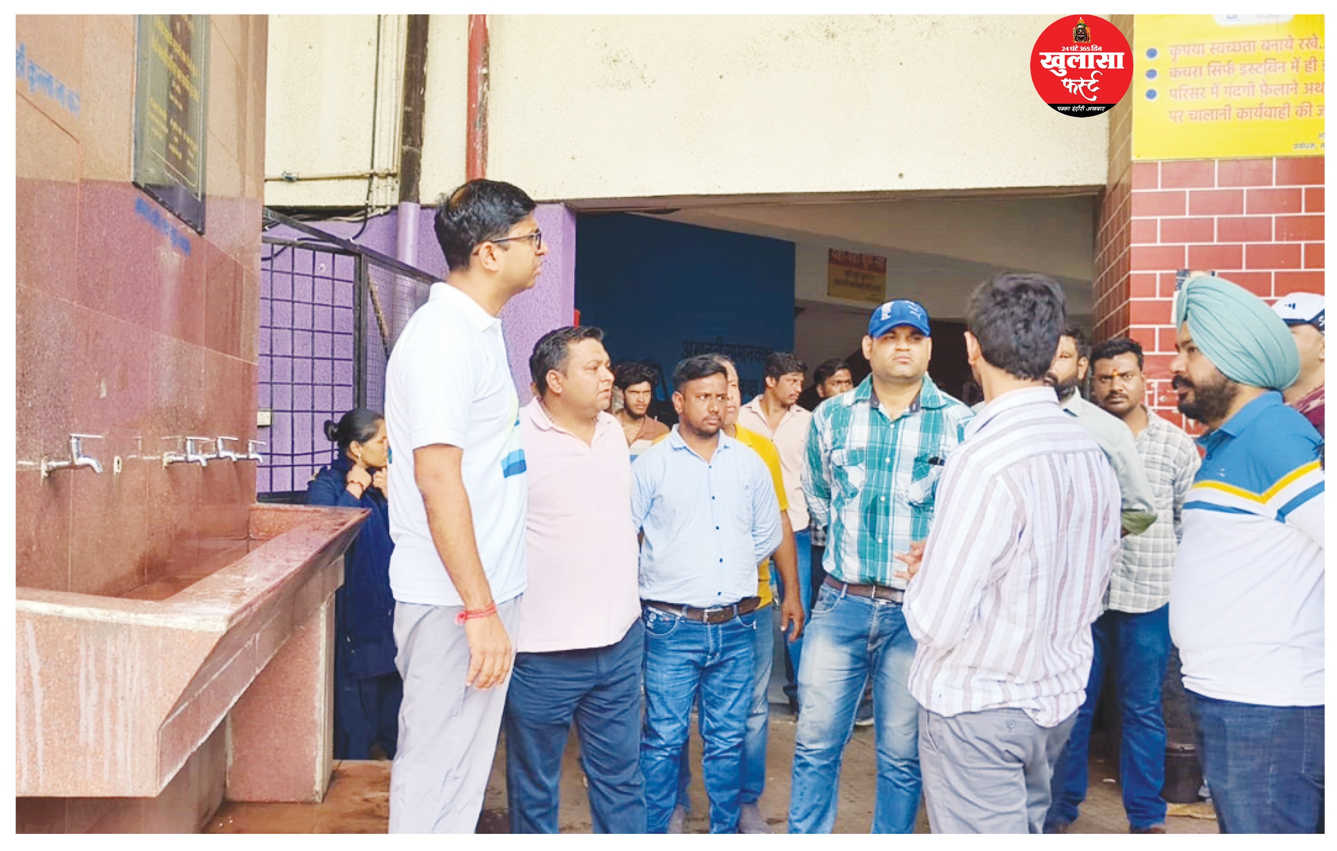 सफाई में लापरवाही पर आयुक्त ने की कार्रवाई