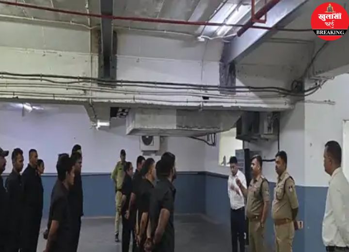 पुलिस ने किया दो शॉपिंग मॉल का सिक्योरिटी ऑडिट
