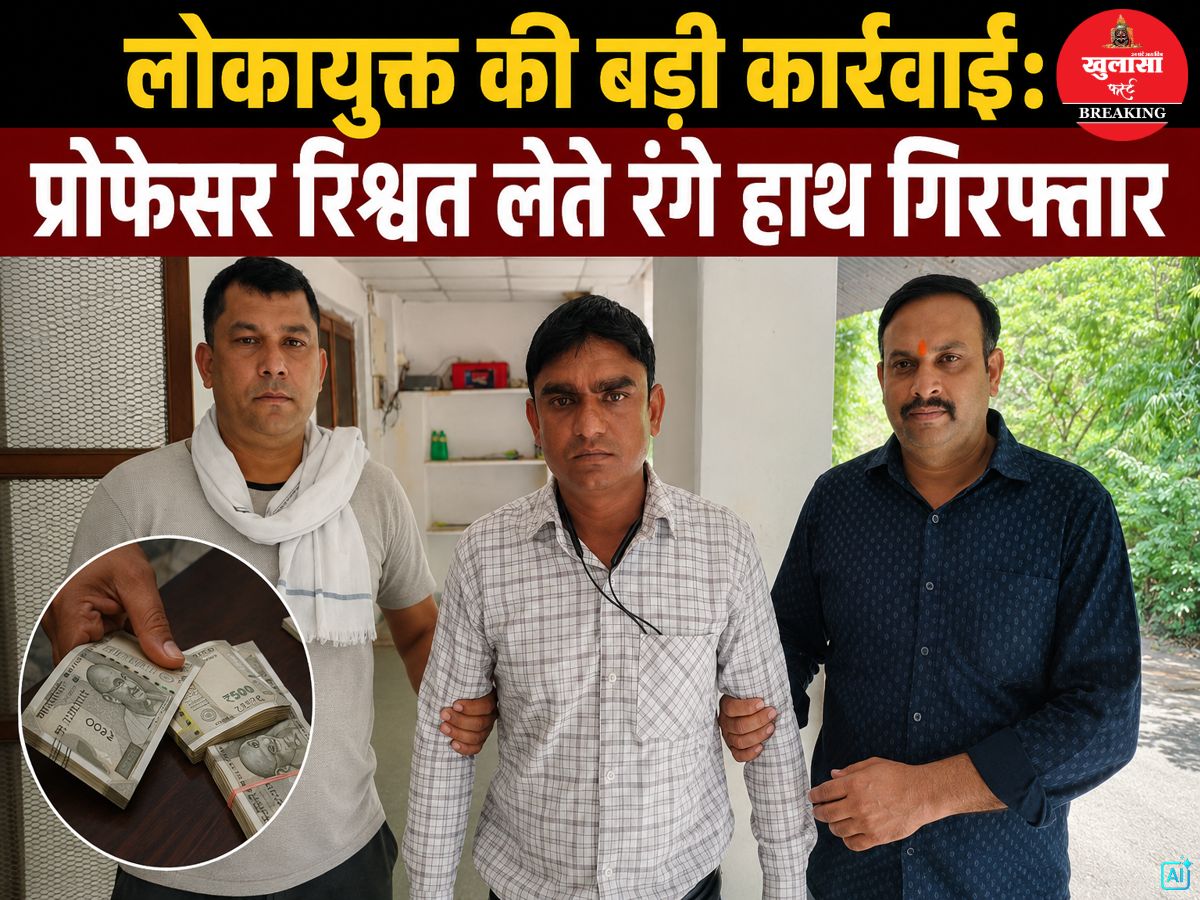 लोकायुक्त की बड़ी कार्रवाई