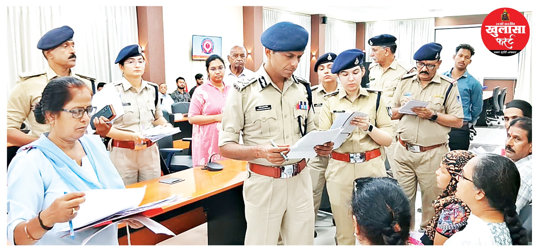 पुलिस कमिश्नर ने सुनी पीड़ितों की व्यथा