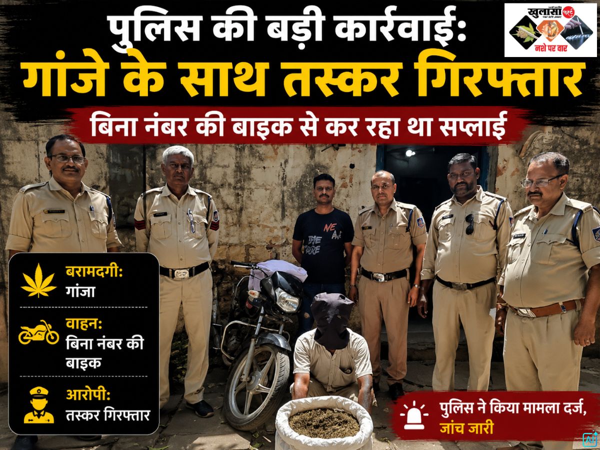 पुलिस की बड़ी कार्रवाई